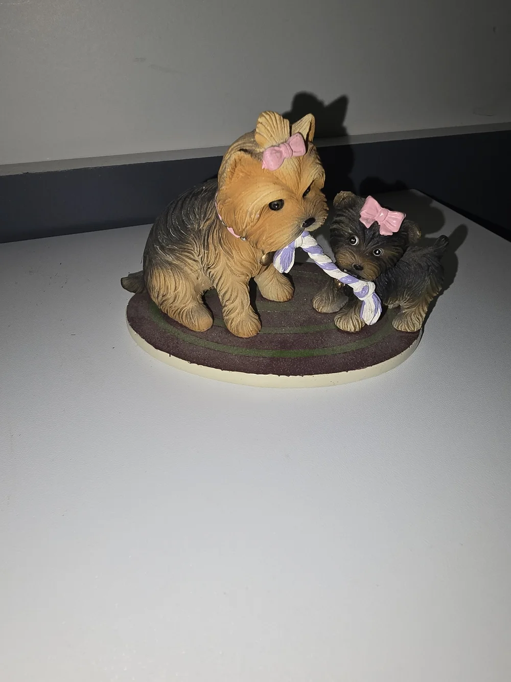You Tug On My Heartstrings Yorkshire Terrier Figurine